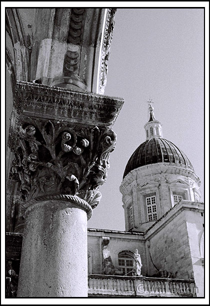 Romanesque architecture, Dubrovnik, Croatia