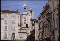 Bell tower, narodni trg, Split