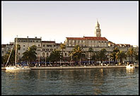 Early evening, Split harbour, Croatia