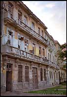 UNESCO listed building facades of Havana