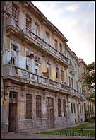 UNESCO listed building facades of Havana