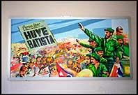 Communist Propaganda painting' Huye Batista' Havana