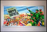 Communist Propaganda painting' Huye Batista' Havana