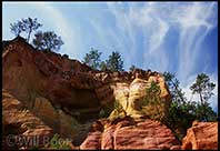 Les Ocres, Roussillon, Provence, France