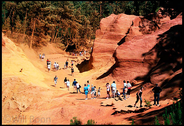 Les Ocres, Roussillon, Provence