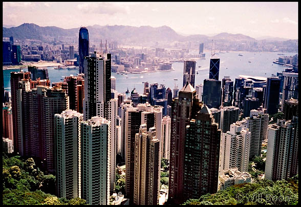 Skyscrapers dominate the landscape, Hong Kong