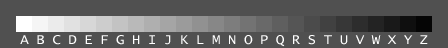 greyscale block test image