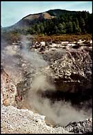 Steam rising up from a thermal pool, Wai-O-Tapu, North Island