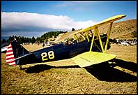 Stearman airplane, Warbirds over Wanaka Airshow, South Island