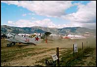 WW2 airplanes, Wakanka Airshow, South Island