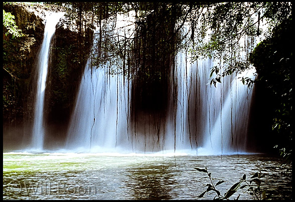 La cascade du Parc Paronella, Queensland, Australie